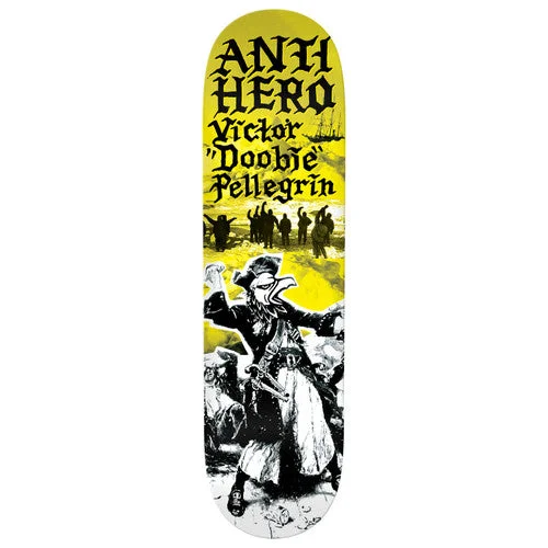 Skateboard Deck For Maximum Speed-ANTIHERO SKATEBOARDS DOOBIE WILD UNKWN DECK 8.75