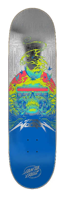 Skateboard Deck With High Concave-Santa Cruz Wooten Cyber VX Deck - 8.5