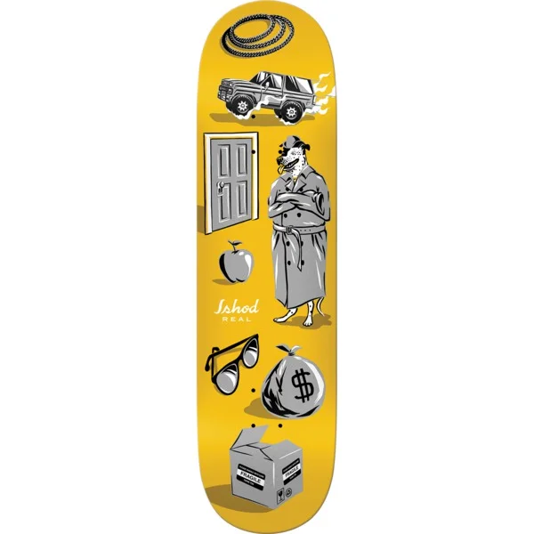 Skateboard Deck For Competitive Skaters-Real Skateboards Ishod Revealing True Fit-8.5