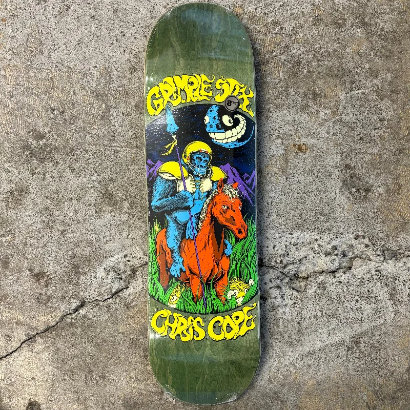 Skateboard Deck With Street Art Graphics-Grimple Cope Guest Board 8.75