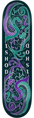 Skateboard Deck With Best Flexibility-Real - Ishod Illuminated Twin Tail (8.0)