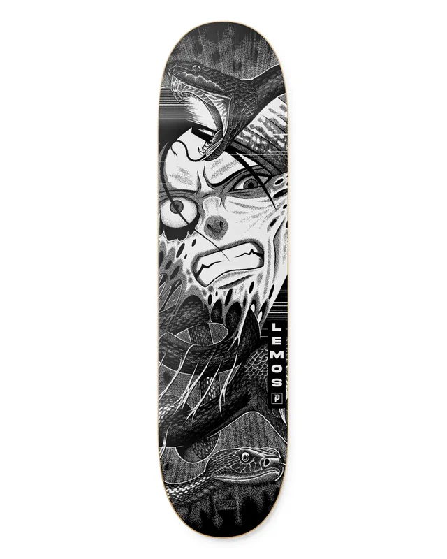 Skateboard Deck For Long-Lasting Pop-Lemos Snakes 8" Deck