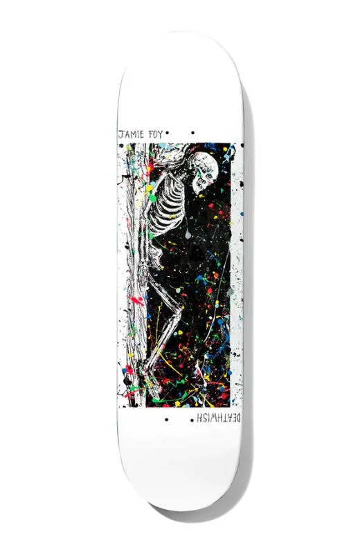 Skateboard Deck With Superior Steering Control-Deathwish Deck JF Only Dreaming 8.5 Twin Tail