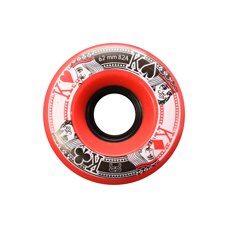 Skateboard Wheels With Top-Quality Materials-FR - QUAD STREET KINGS WHEELS - 62MM