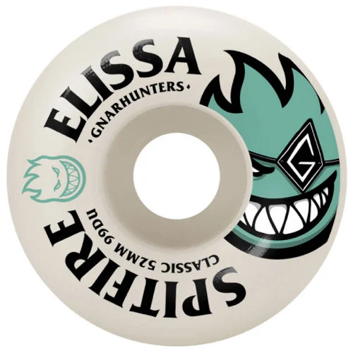 Skateboard Wheels With Smooth Ride-Spitfire Classic Elissa Steamer Gnarhunters Wheels 52MM 99D