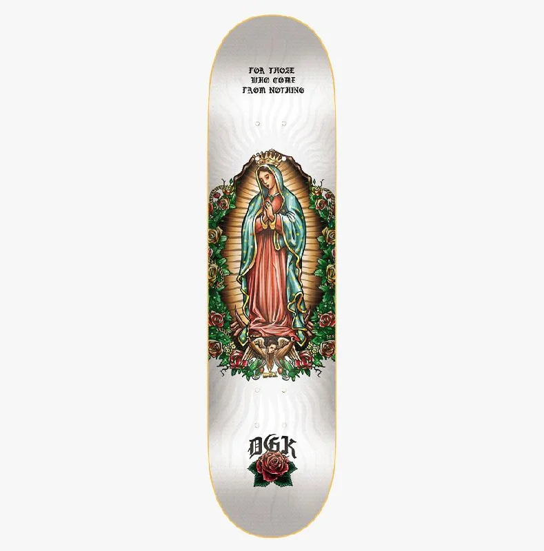 Skateboard Deck With Matte Finish-DGK Deck Guadalupe 8.25 (UV Active)