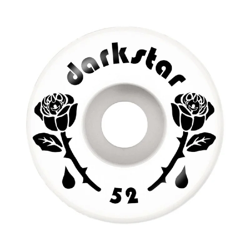 Skateboard Wheels With Next-Gen Performance-Darkstar Forty Black/White 52mm - Skateboard Wheels