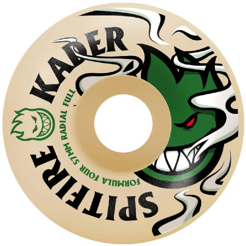 Skateboard Wheels For Best Rolling Speed-Spitfire Radial Full Kader Loud Clouds Formula4 99D 57mm - Skateboard Wheels