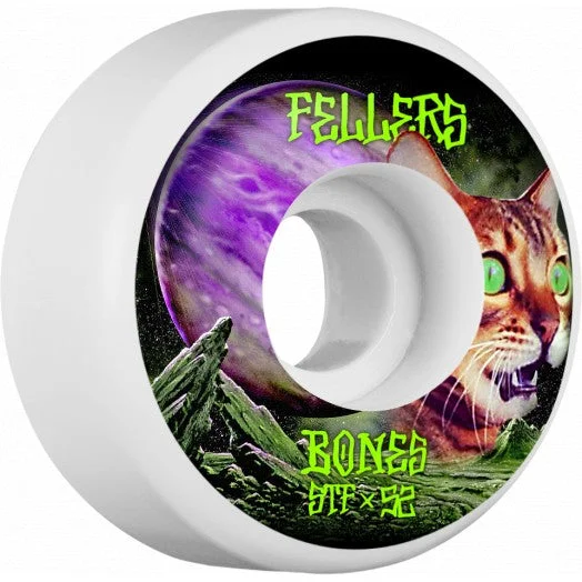 Skateboard Wheels For Extra Tough Tricks-Bones STF Fellers Galaxy Cat V3 - Skateboard Wheels