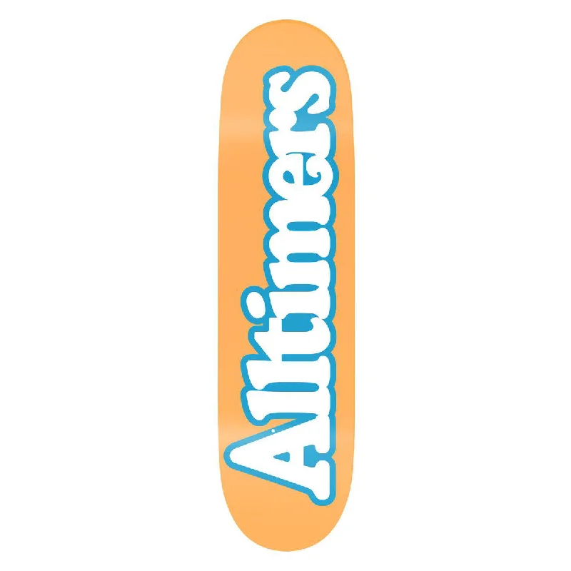 Skateboard Deck With Next-Level Durability-ALLTIMERS BROADWAY ORANGE DECK