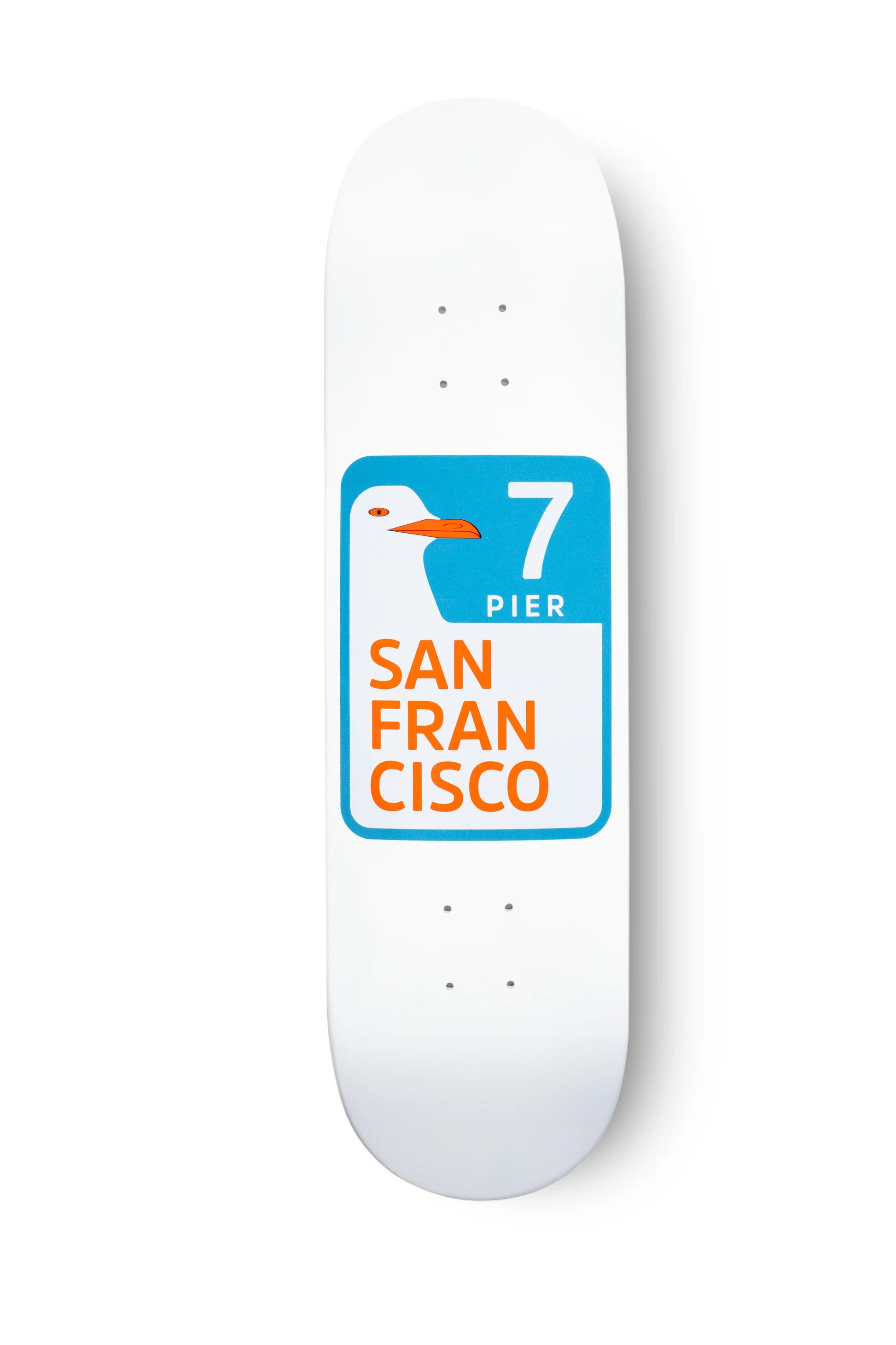 Skateboard Deck For Cruisers-Pier 7 SF - Seagull Deck (8.5")