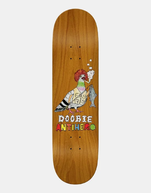 Skateboard Deck With Artistic Designs-Anti Hero Doobie Pigeon Vision Skateboard Deck - 8.25"