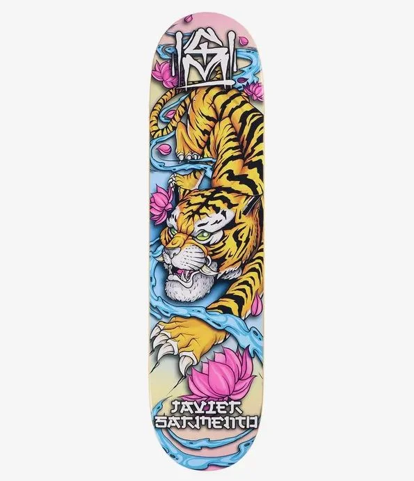 Skateboard Deck With Durable Finish-Sk8mafia Deck Sarmiento Hiya 7.75