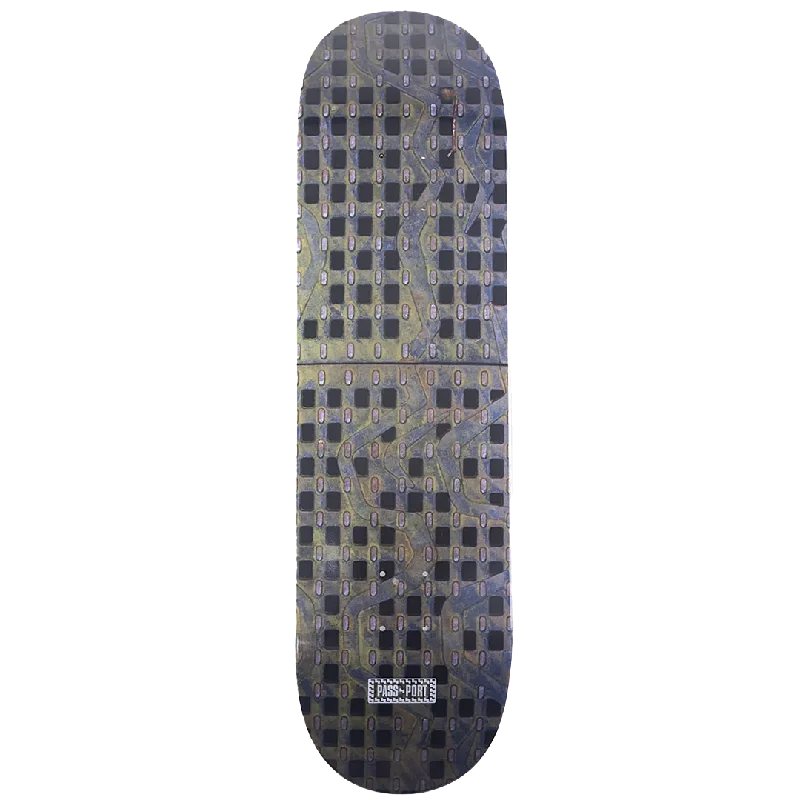 Skateboard Deck For High-Performance Riding-Passport - Drain Series - Lichen Drain - Skateboard Deck