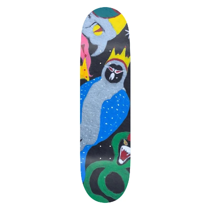 Skateboard Deck With Double Kicktail-ALLTIMERS ZERED NVA DECK