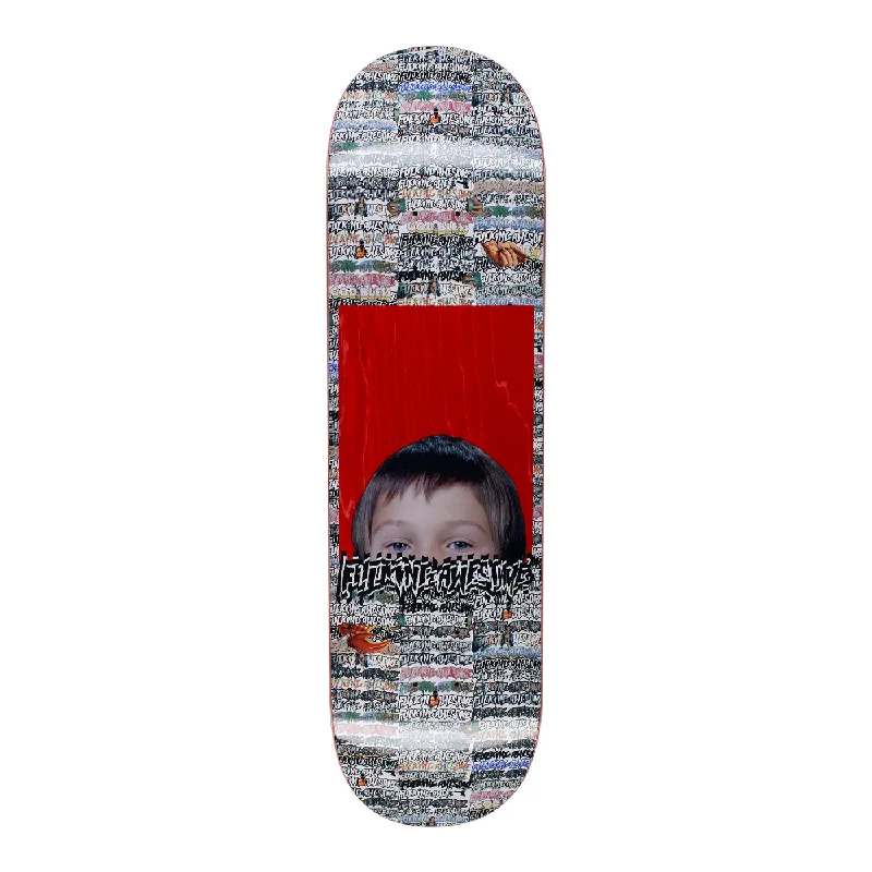 Skateboard Deck With Lightweight Design-FUCKING AWESOME BERLE LOGO CLASS PHOTO DECK // 8.18"