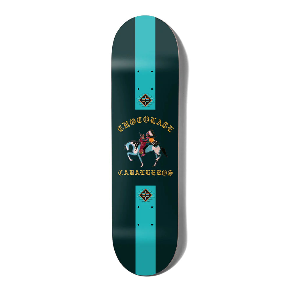 Skateboard Deck With Matte Finish-Chocolate Perez Caballeros Deck- 8.5