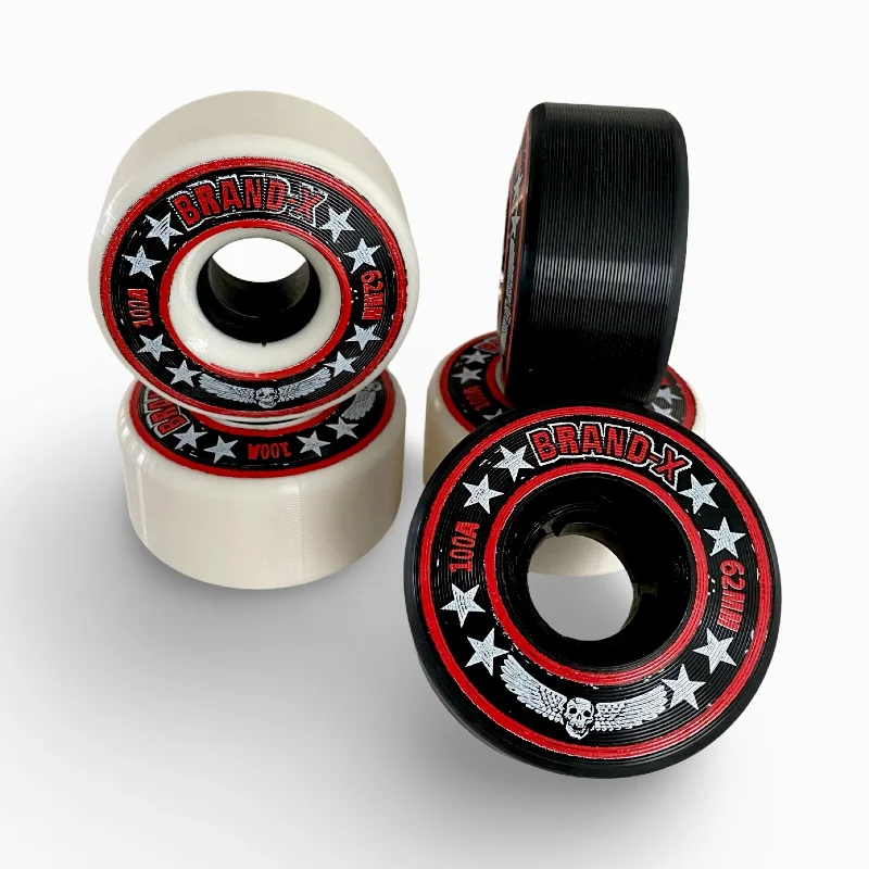 Skateboard Wheels For City Skating-Daredevil HARD SUPERTHANE Wheels 62mm/100A