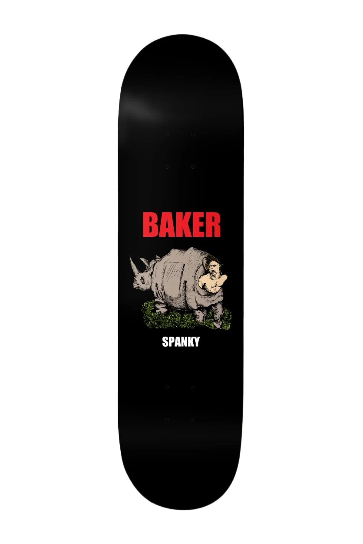 Skateboard Deck With Seamless Construction-Baker - Spanky Shikaka Deck (8.25")