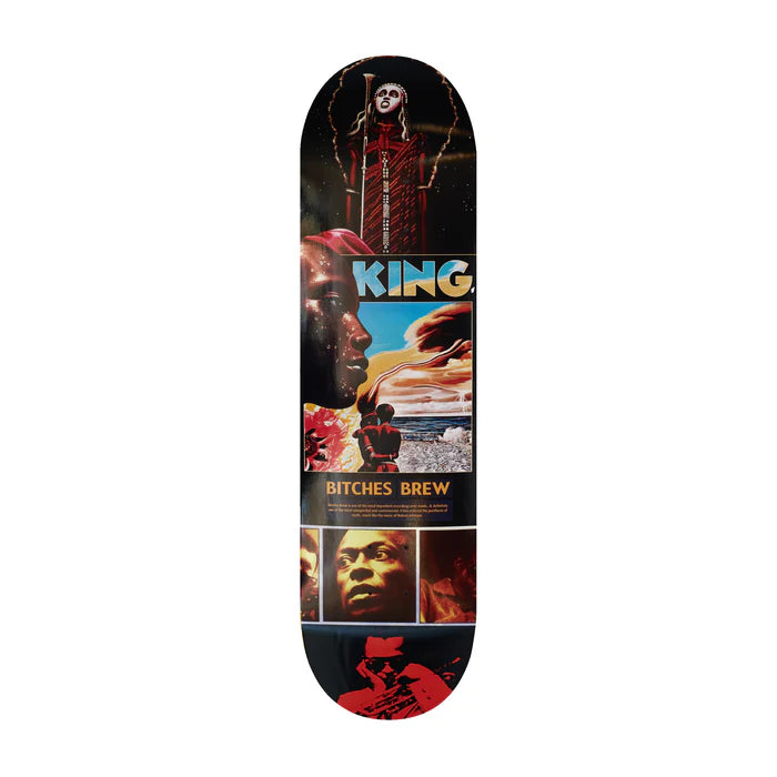 Skateboard Deck For Stylish Rides-KING SKATEBOARDS MILES DECK 8.18