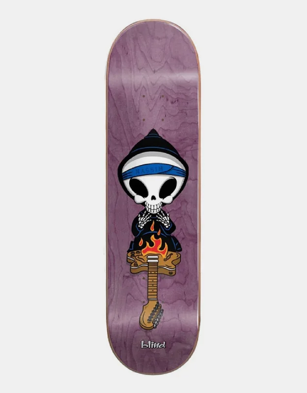 Skateboard Deck For Competitive Tricks-Blind Nassim Rocking Reaper Super Sap R7 Skateboard Deck - 8.375"