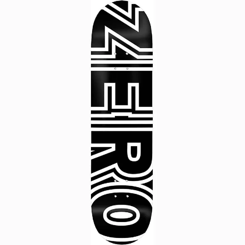 Skateboard Deck For Long-Lasting Pop-Zero Bold Logo Deck- (7.75-8.75)