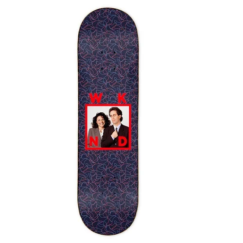 Skateboard Deck For Smooth Slides-WKND 8.5 Date Series Jerry + Elaine Deck