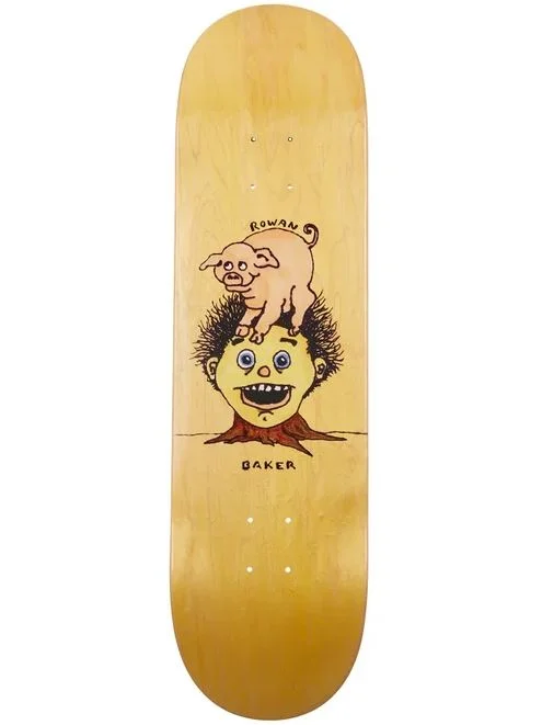 Skateboard Deck For Creative Skate Styles-Baker Deck Piggy Back 8.5 Rowan Zorilla