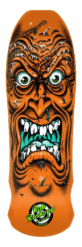 Skateboard Deck With Heat-Pressed Layers-Santa Cruz - Roskopp Face Reissue Deck (9.5")