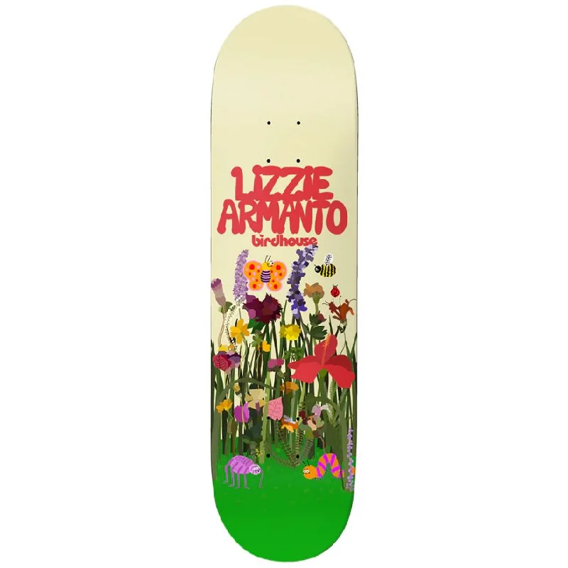 Skateboard Deck For Energy Transfer-Birdhouse Deck Lizzie Armanto Bloom 8.0