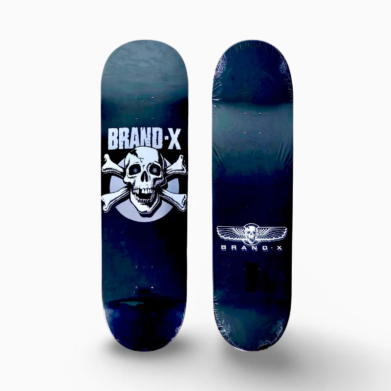 Skateboard Deck For Hardcore Skaters-Knucklehead Black Pop Deck