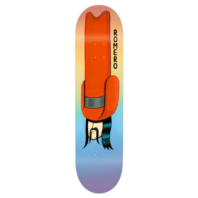 Skateboard Deck With Low-Maintenance Surface-Toy Machine Deck Tall Hat Leo Romero 8.0