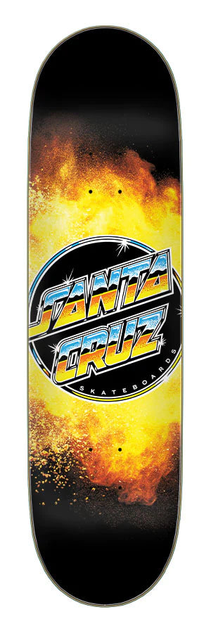 Skateboard Deck With Glossy Coating-Santa Cruz Chrome Dot Everslick Deck - 8.5 x 32.2