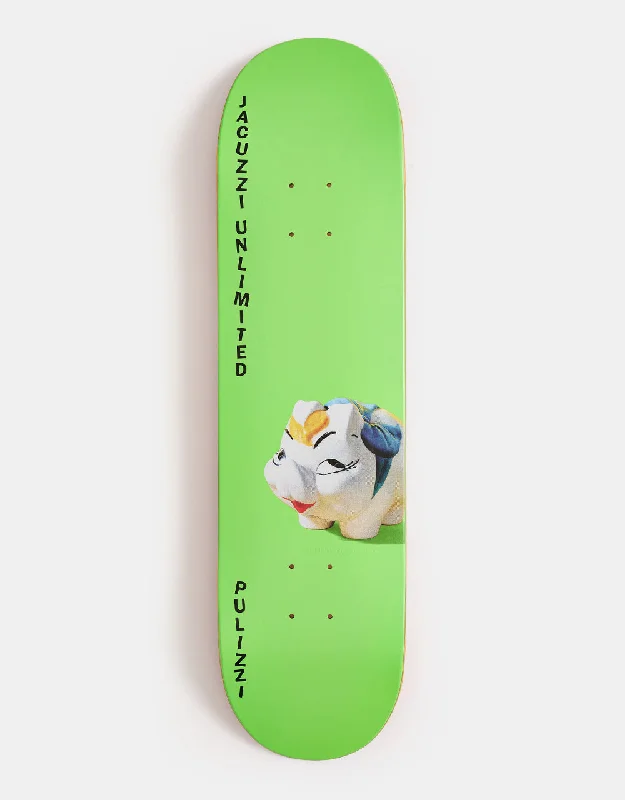 Skateboard Deck For Best Landing Support-Jacuzzi Unlimited Pulizzi Piggy EX7 Skateboard Deck - 8.375"