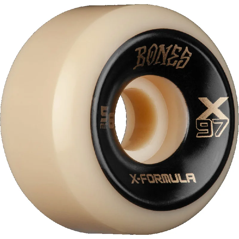 Skateboard Wheels With Street Art Graphics-Bones X-Formula V6 Wide-Cut X-97a 56mm - Skateboard Wheels