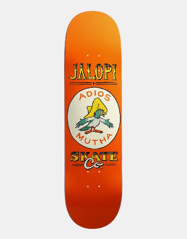 Skateboard Deck With Popsicle Shape-Anti Hero Adios Mutha Jalopi Skate Co. Skateboard Deck - 8.25"