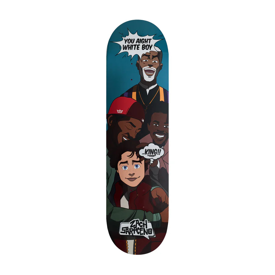 Skateboard Deck With Limited Edition Design-KING SKATEBOARDS ZACH FAN LOVE DECK 8.5