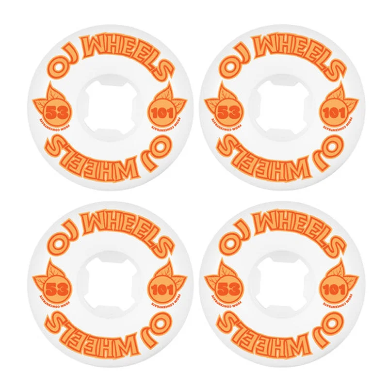 Skateboard Wheels With Pro-Endorsed Quality-OJ WHEELS FROM CONCENTRATE HARDLINE 101A SIZE VARIANTS