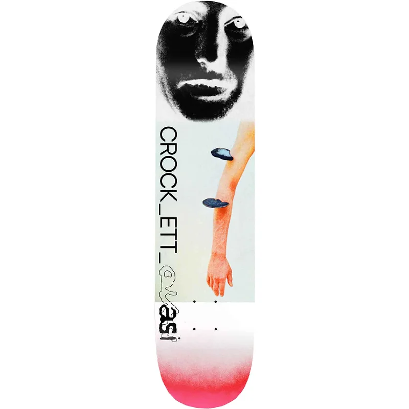 Skateboard Deck With Limited Edition Design-Quasi Crockett Bio 8.25" Skateboard Deck