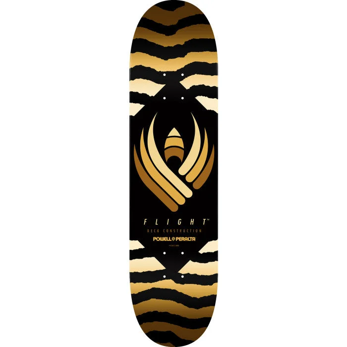 Skateboard Deck For Maximum Maneuverability-Powell Flight Deck Safari Yellow 8.75