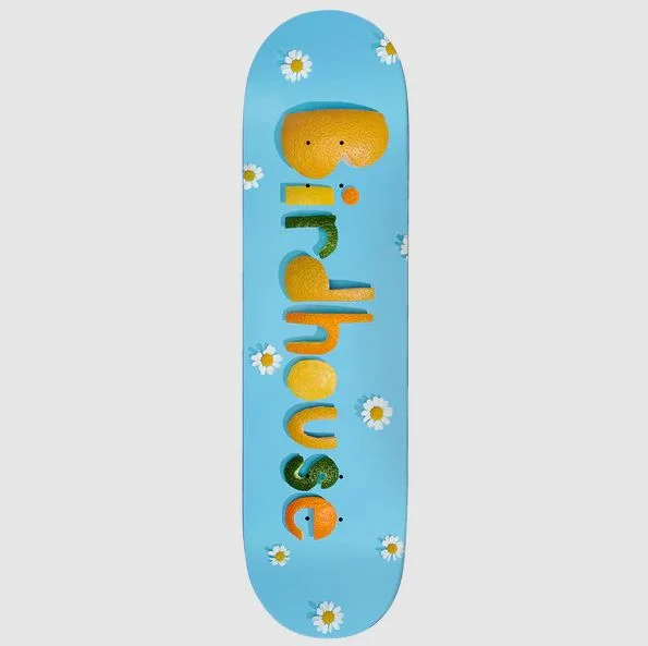 Skateboard Deck With Sustainable Materials-Birdhouse Deck LA Fruits Deck 8.25