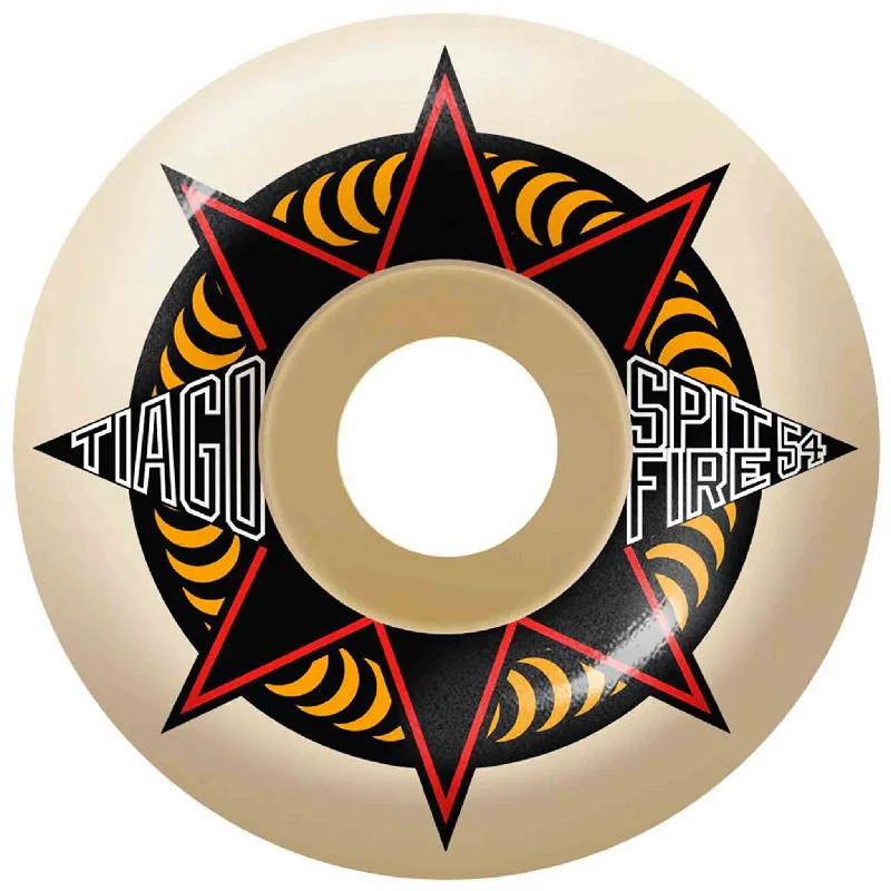 Skateboard Wheels With Smooth Rolling-Spitfire Formula Four Tiago Sure Shot 99a 54mm