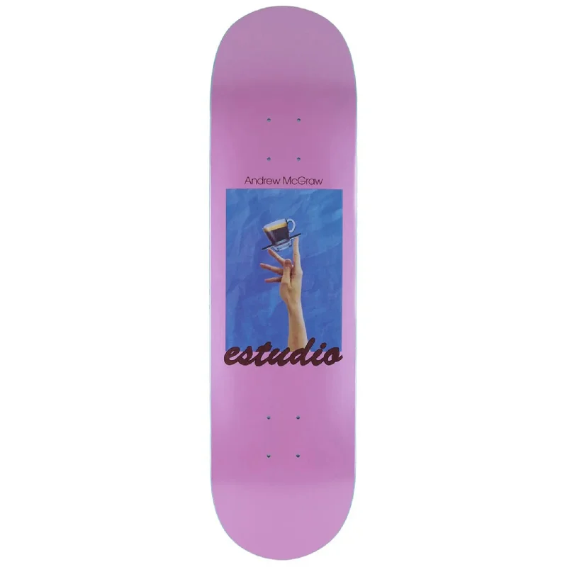 Skateboard Deck With Enhanced Maneuverability-STUDIO SKATEBOARDS MCGRAW ESPRESSO DECK