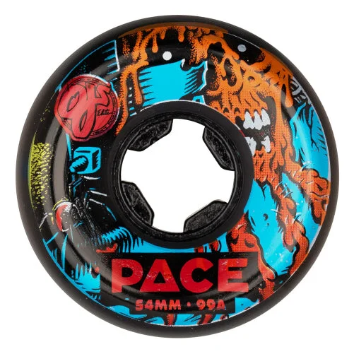 Skateboard Wheels With Narrow Profile-OJ Rob Pace Elite Mini Combos Skateboard Wheels Black 54MM 99A