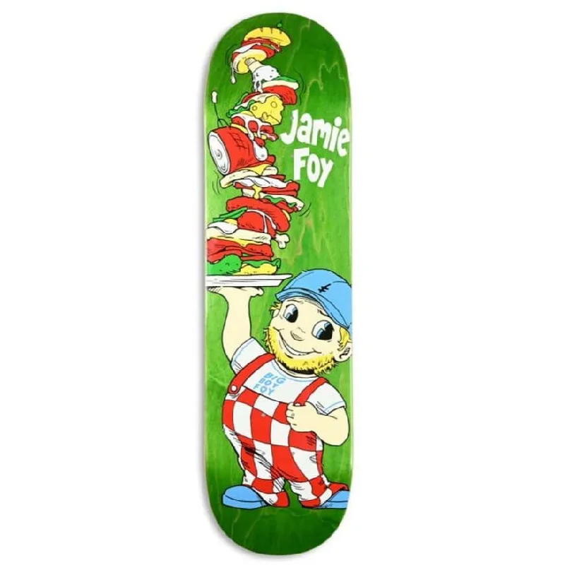 Skateboard Deck With Strongest Maple Layers-Deathwish - Big Boy Jamie Foy Deck (8.25")