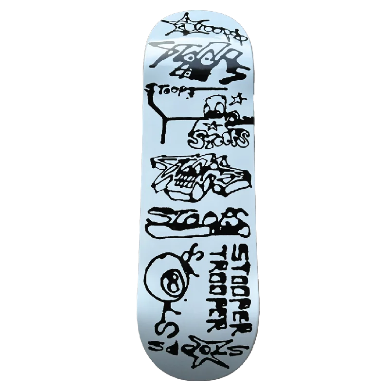 Skateboard Deck With Water-Resistant Finish-Stoops - Trooper - Skateboard Deck