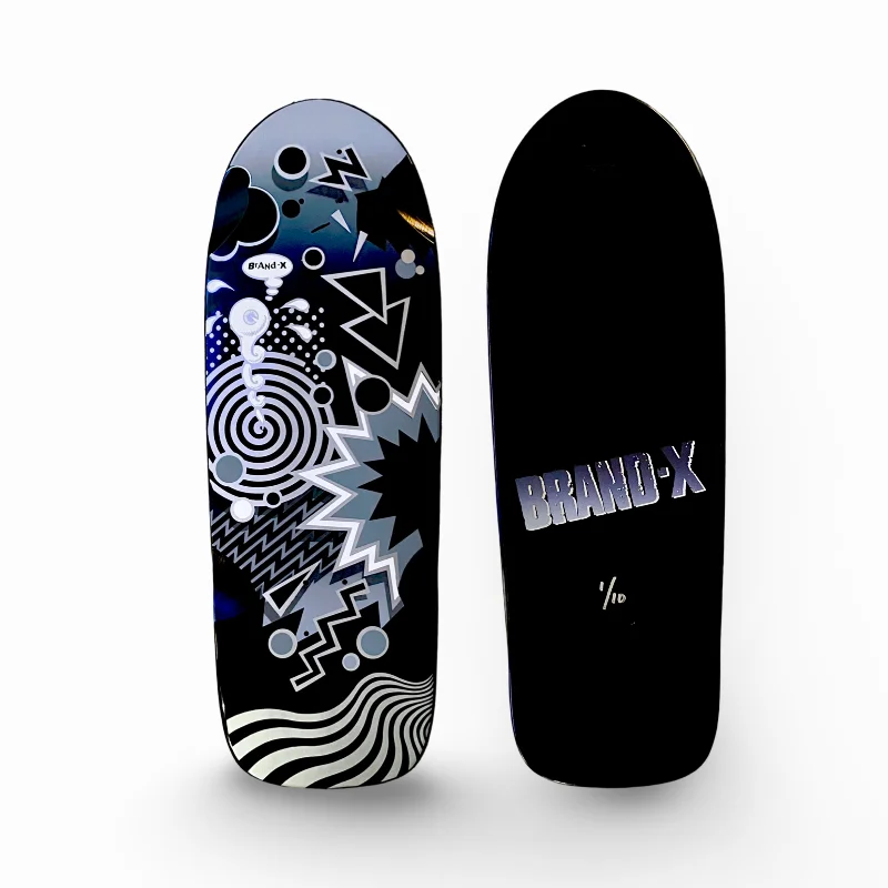 Skateboard Deck For High-Performance Riding-Weirdo 10"x30" Limited Edition HAND PAINTED Deck (1 of 10)