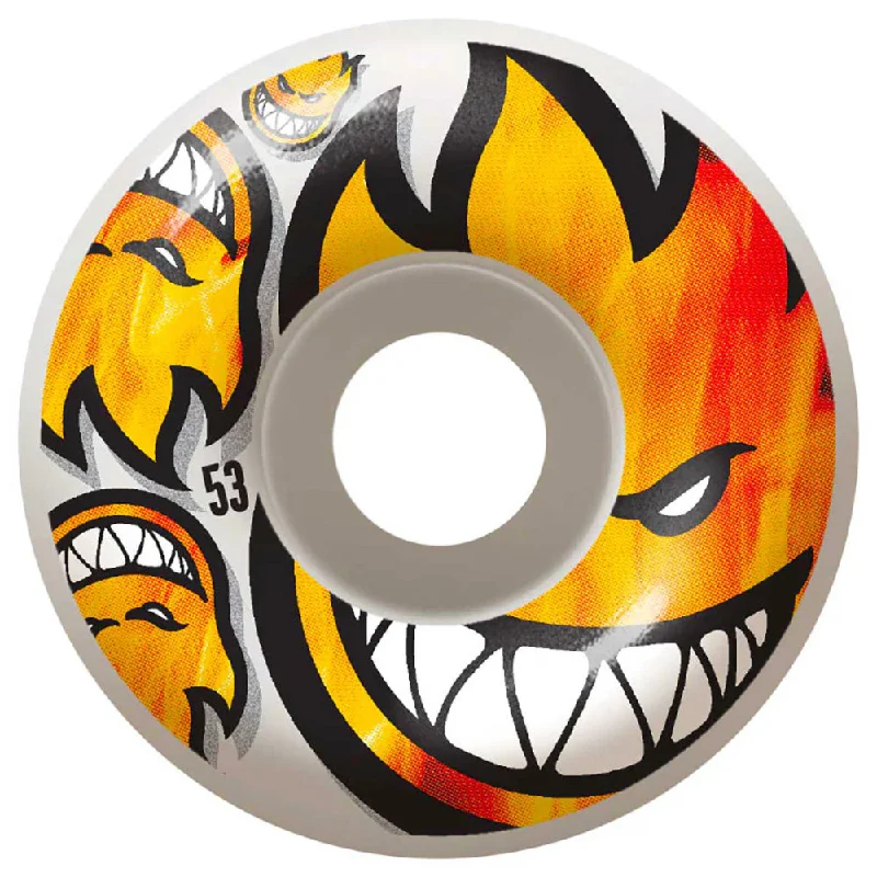 Skateboard Wheels With High Speed-Spitfire Bighead Burn Posse 53mm - Skateboard Wheels