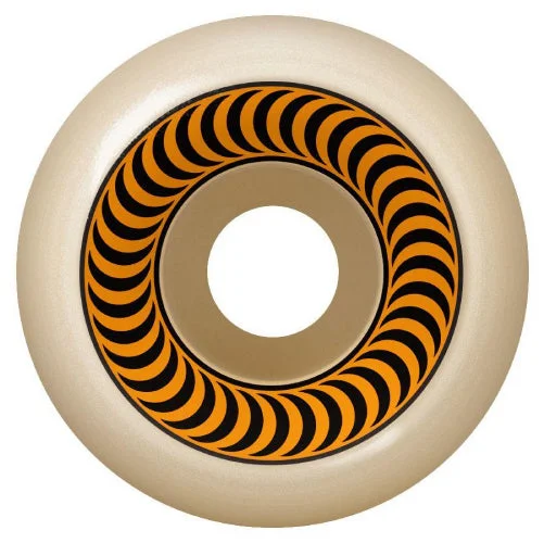 Skateboard Wheels With Advanced Polyurethane-Spitfire F4 OG Classics Wheels Natural/Orange 53MM 99D