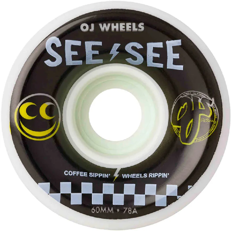 Skateboard Wheels With Pro-Endorsed Quality-OJS Super Juice Kimbel See See 60mm 78A - Skateboard Wheels